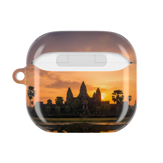 Angkor Wat Sunset Heritage AirPods Case Cover