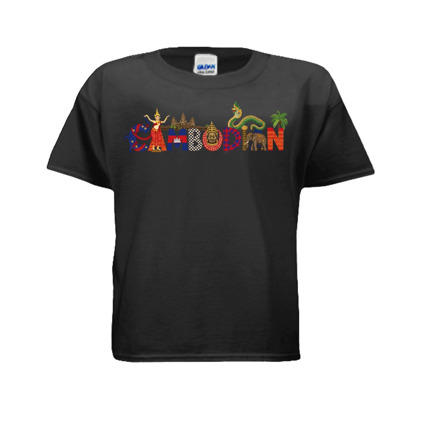 Maroon t-shirt with a red heart and 'Mom' text on a white background