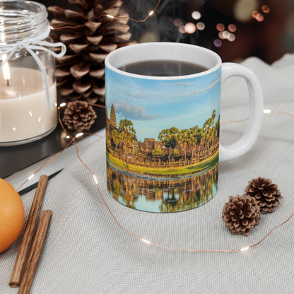 Angkor Heritage Panoramic Coffee Mug 11oz
