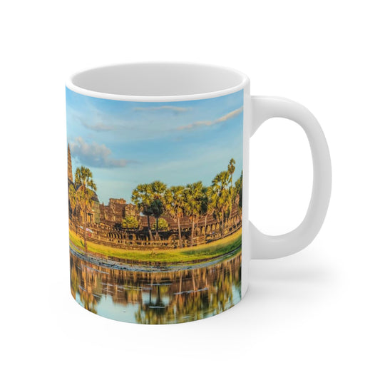 Angkor Heritage Panoramic Coffee Mug 11oz