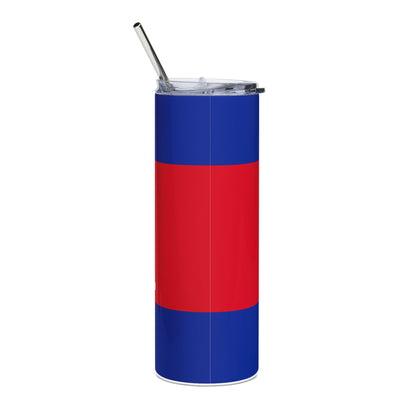 Cambodian Flag Heritage Stainless Steel Tumbler 20oz