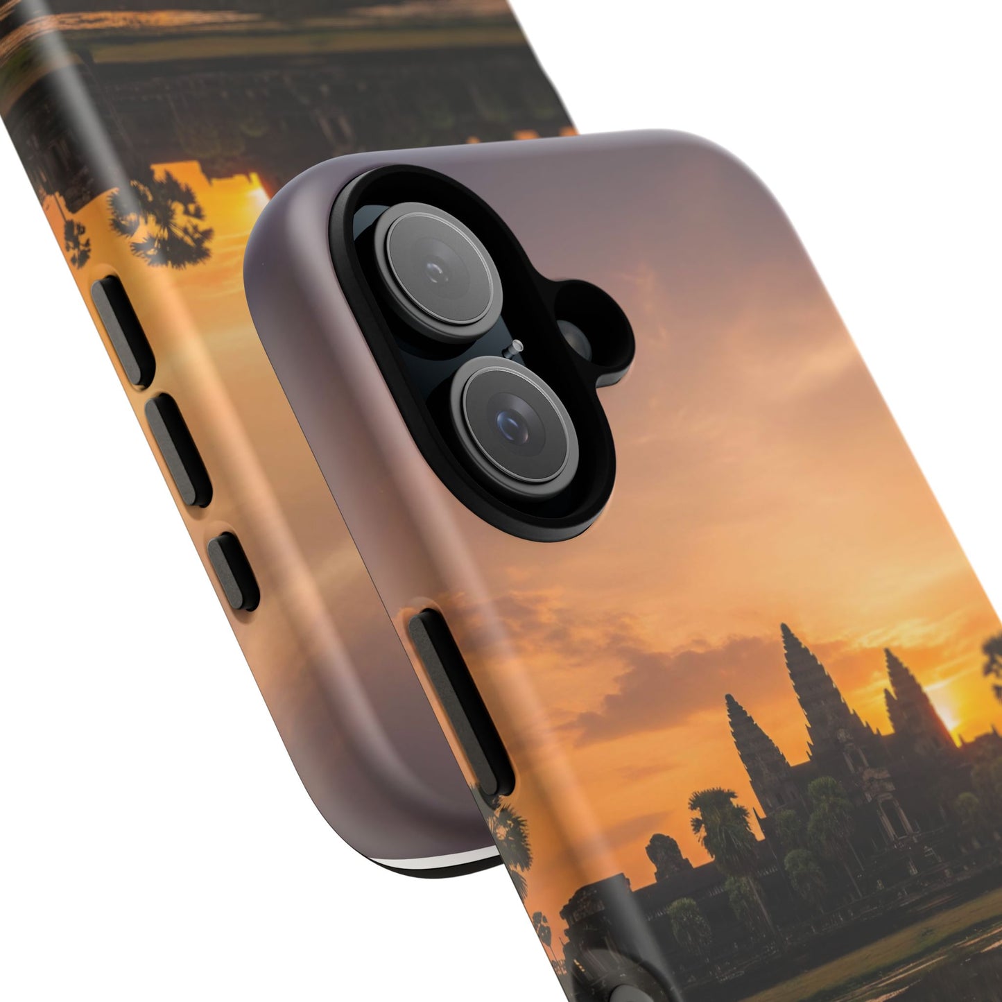 Angkor Wat Sunset Phone Case — Cambodia Travel Landscape Protective Case
