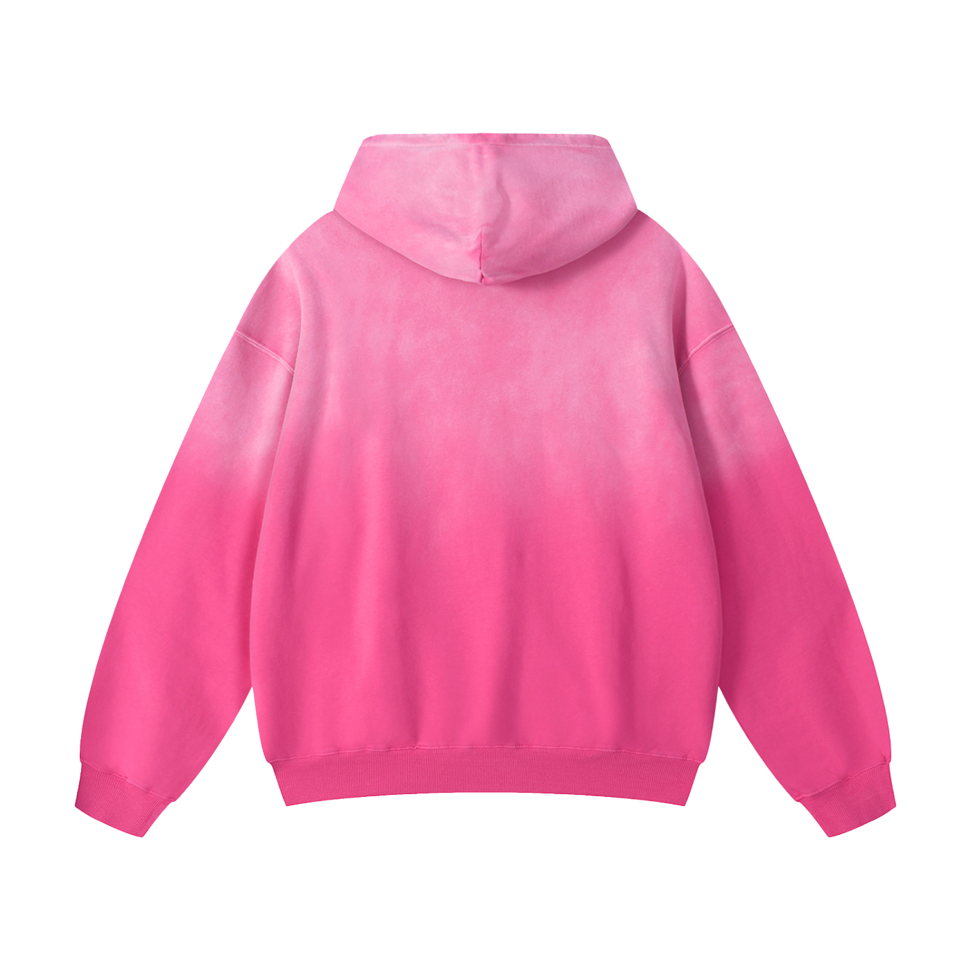 Bloom Signature Ombré Hoodie — Petal Pink Edition