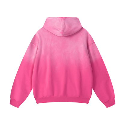 Bloom Signature Ombré Hoodie — Petal Pink Edition